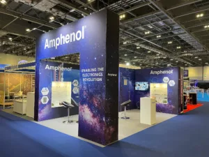 Aphenol Exhibition Stand SpaceShow25